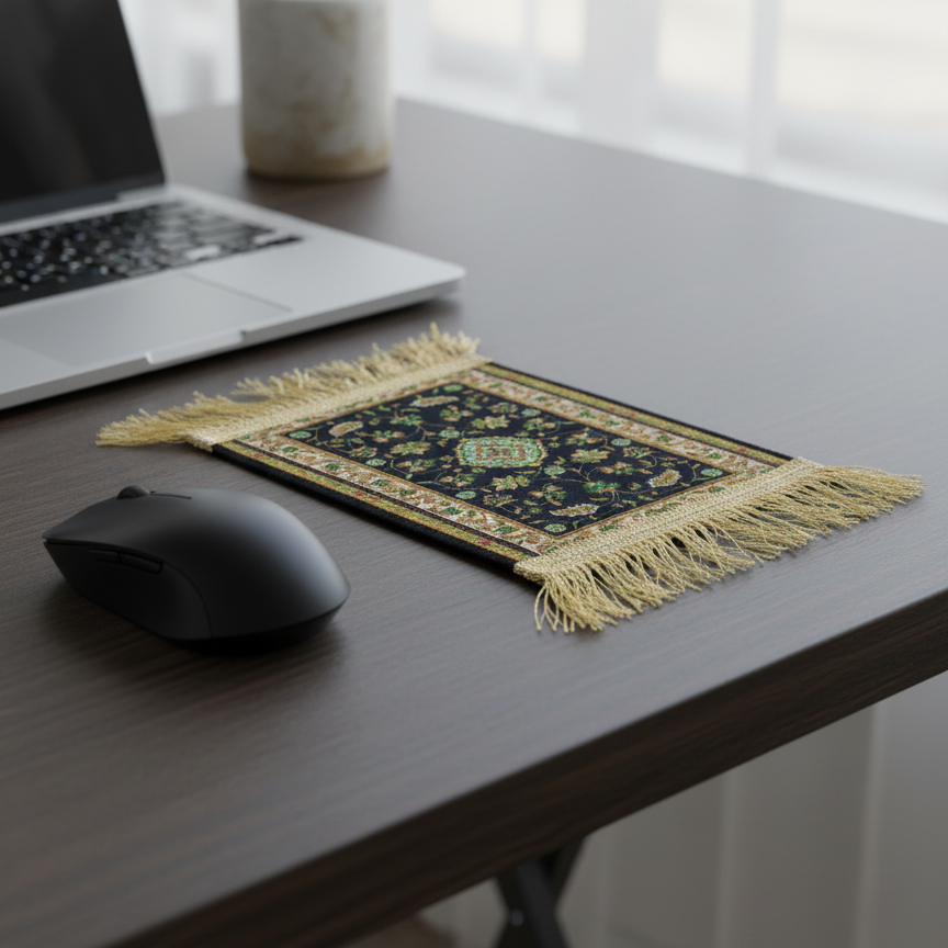 ماوس باد بتصميم سجادة