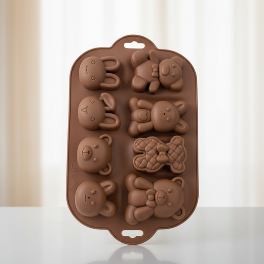 قالب سيليكون - دببه