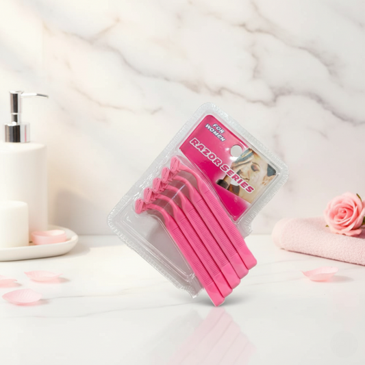 طقم شفرات حلاقة نسائية للاستعمال الواحد(عدد5)