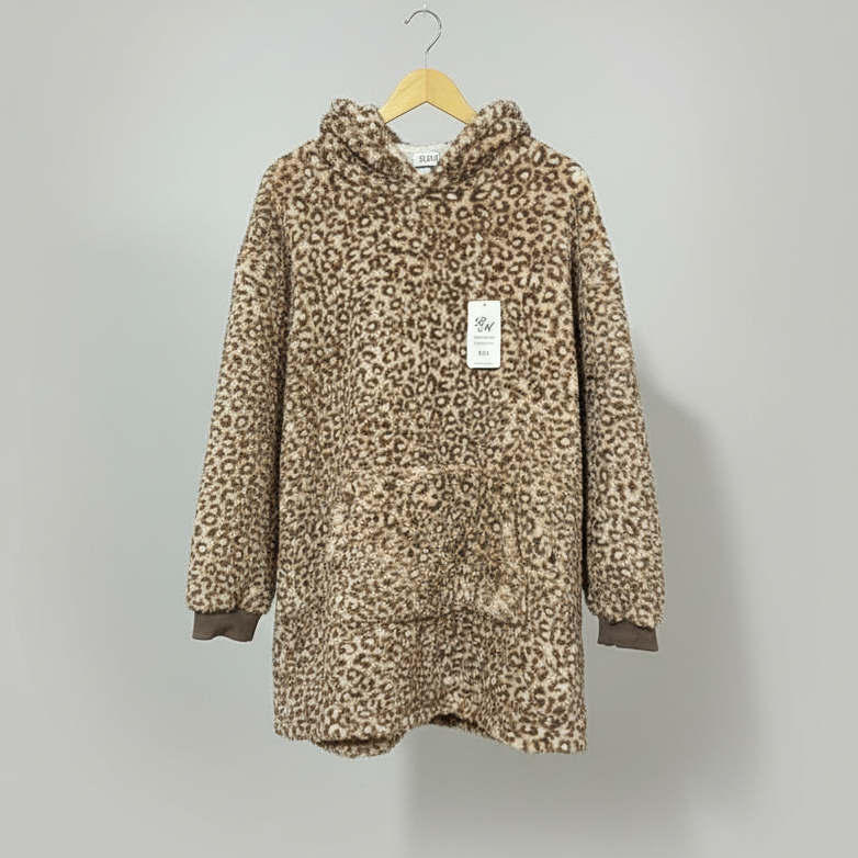 هودي ستاتي تايغر OVERSIZE مبطن فرو