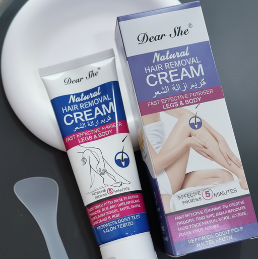كريم إزالة الشعر الطبيعي ماركة Dear She