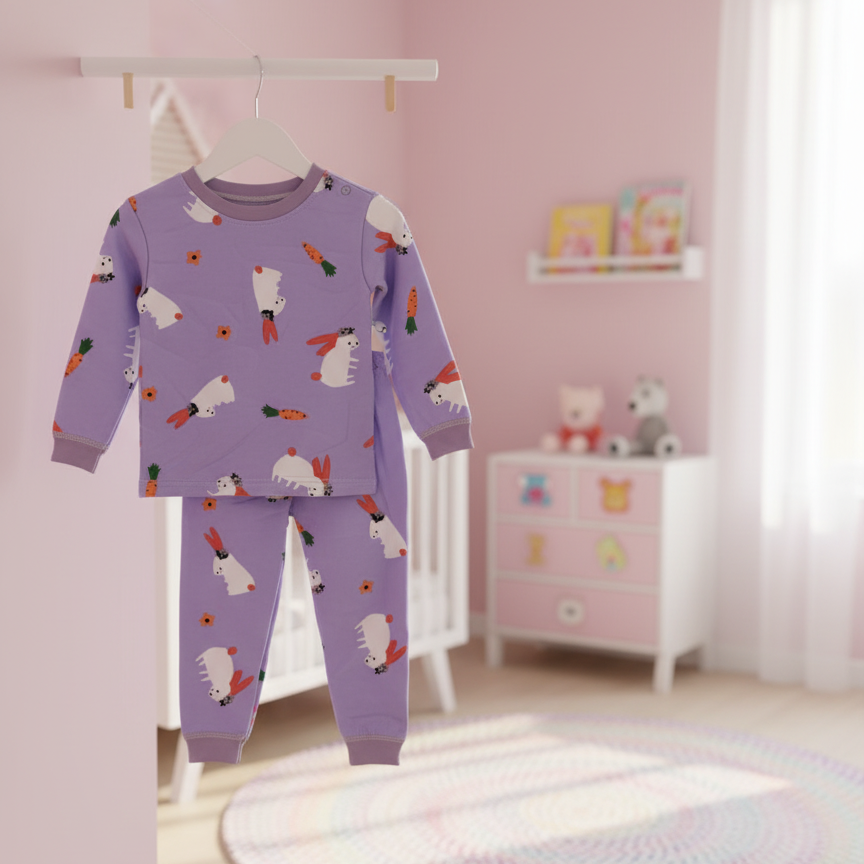 بيجامة أطفال بناتي كم طويل