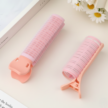 لفّافات شعر بدون حرارة لزيادة الحجم – قطعتان لرفع الجذور