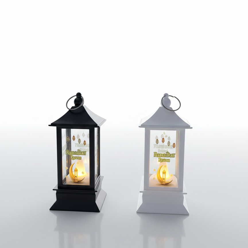 فانوس رمضان بلاستيك LED