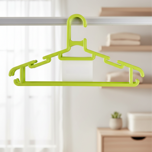 علاقات ملابس بلاستيكية للأطفال – طقم 5 قطع