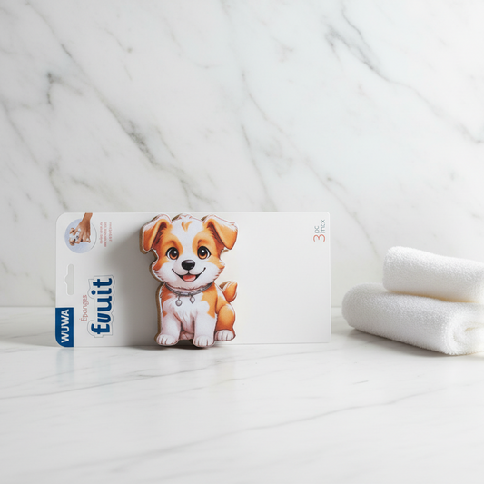 اسفنجات تنظيف على شكل حيوانات (عدد3)