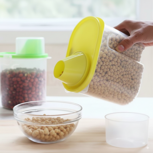 علبة حبوب بلاستيكية