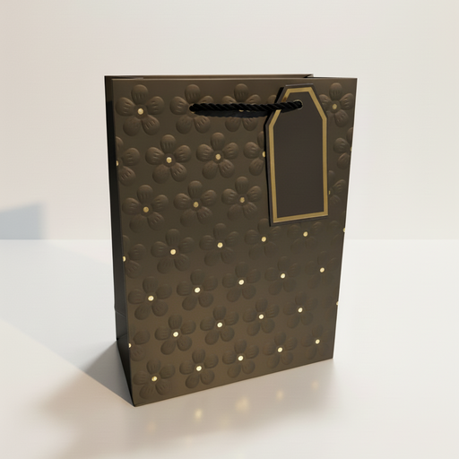 كيس هدايا ورق مقوى-عدة الوان ونقشات