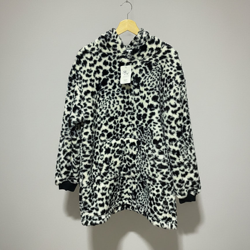 هودي ستاتي تايغر OVERSIZE مبطن فرو