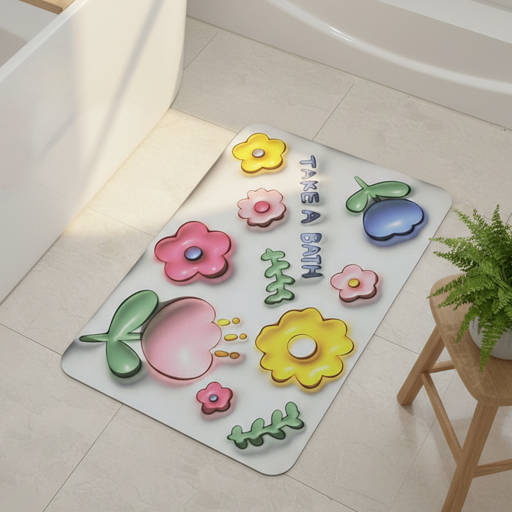 دعاسة حمام  ضد الانزلاق - تصميم Take a Bath