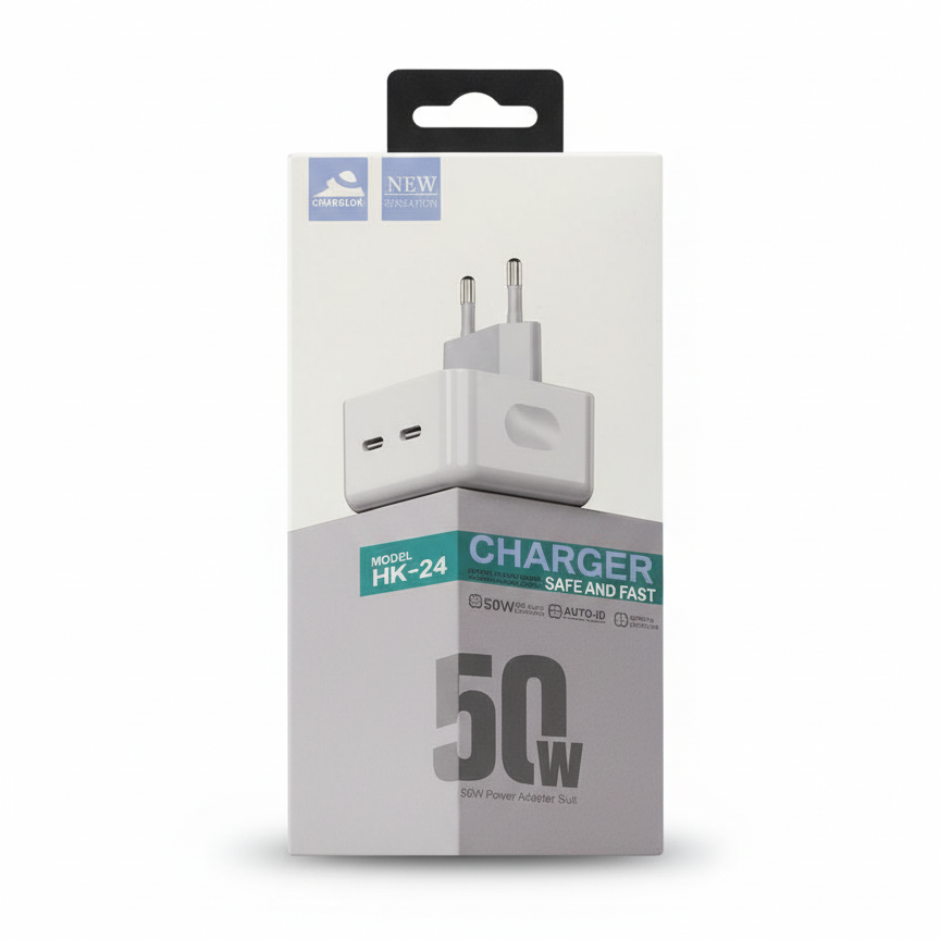 شاحن حائط CHARGLOK بقوة 50 واط