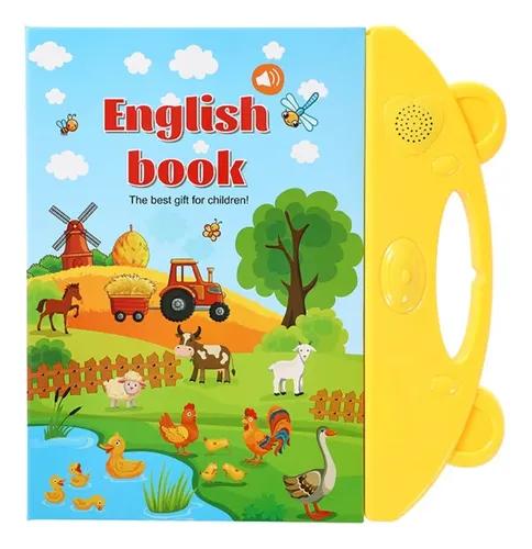 كتاب تعليم الإنجليزية التفاعلي للأطفال مع صوت