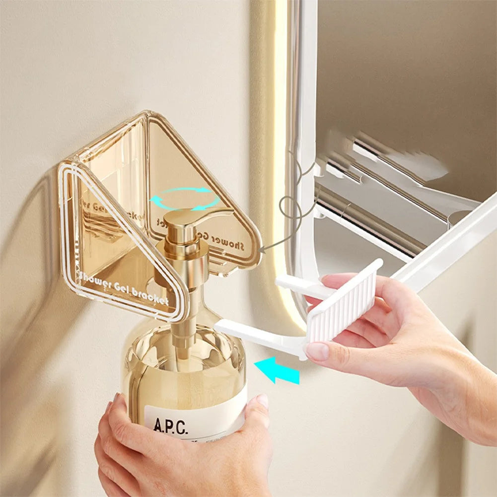 حامل شامبو اكريليك جداري ضد المي والزيوت