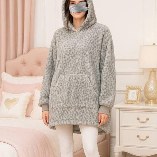 هودي ستاتي تايغر OVERSIZE مبطن فرو