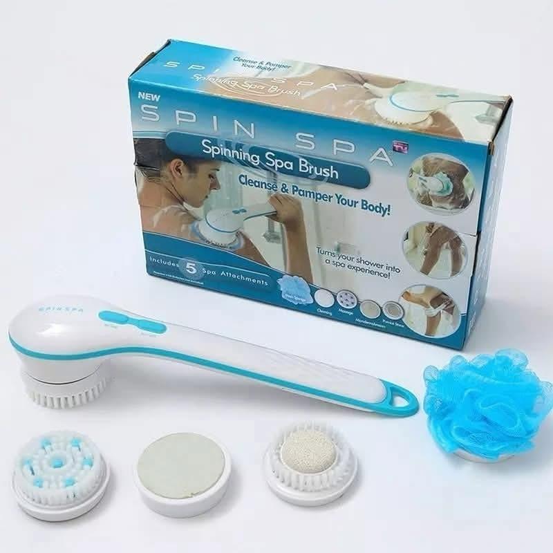 فرشاة سبا دوّارة للجسم – Spin Spa Spinning Spa Brush
