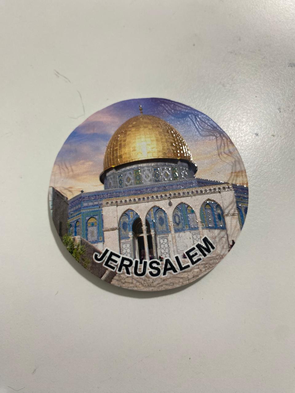 مغناطيس ثلاجة القدس – تصميم قبة الصخرة