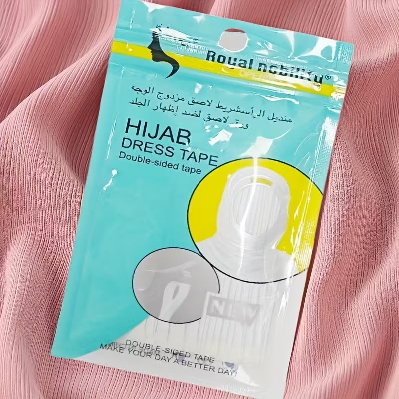 لاصق حجاب شفاف مزدوج الوجهين – عبوة 36 قطعة