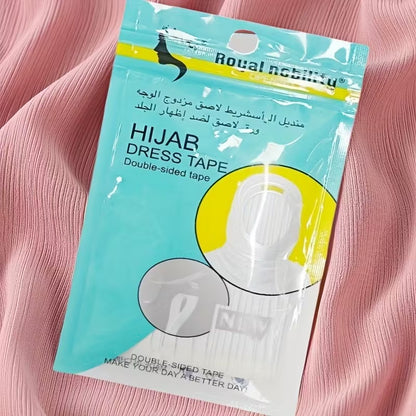 لاصق حجاب شفاف مزدوج الوجهين – عبوة 36 قطعة