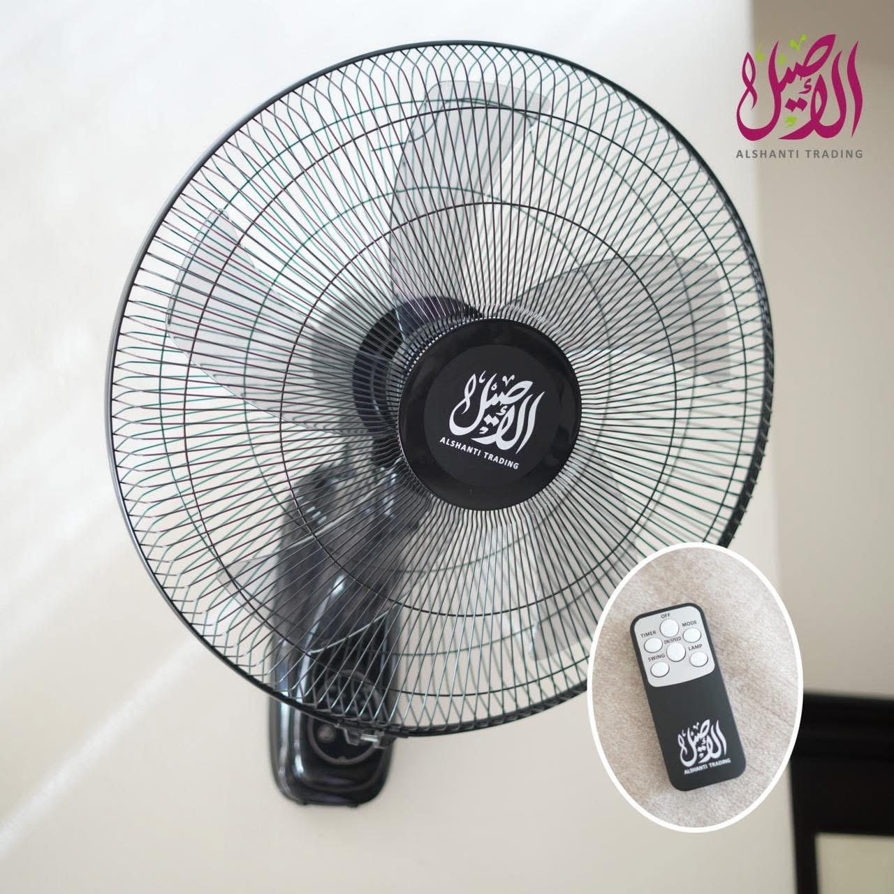 مروحة حائط 18 إنش مع ريموت – الاصيل