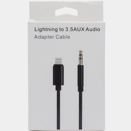 AUX Audio وصلة (Type C, or Lightning)