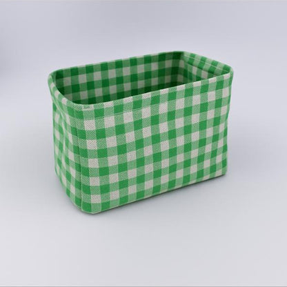 سلة تخزين قماشية صغيره وانيقه