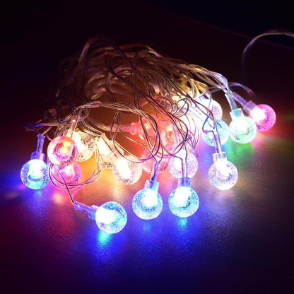 حبل إضاءة LED كرات ملونة – 3.5 متر
