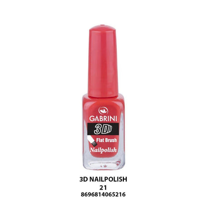 مناكير Gabrini 3D Flat Brush
