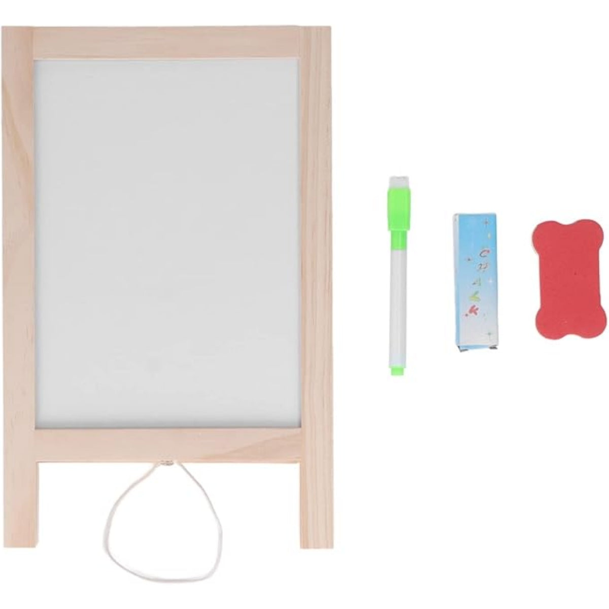 لوح رسم خشبي صغير مزدوج الجهتين