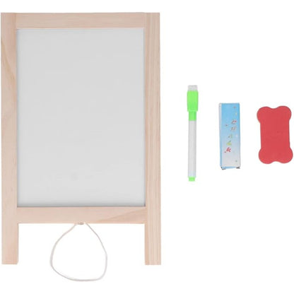 لوح رسم خشبي صغير مزدوج الجهتين