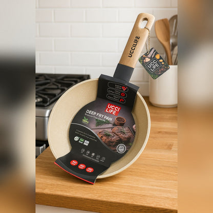 قلاية عميقة UCCLİFE بطبقة جرانيت غير لاصقة مقاس 20 سم