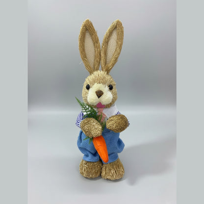 ارنب بيتر رابت المصنوعة من القش – ٣٦ سم - بلمسة ريفية