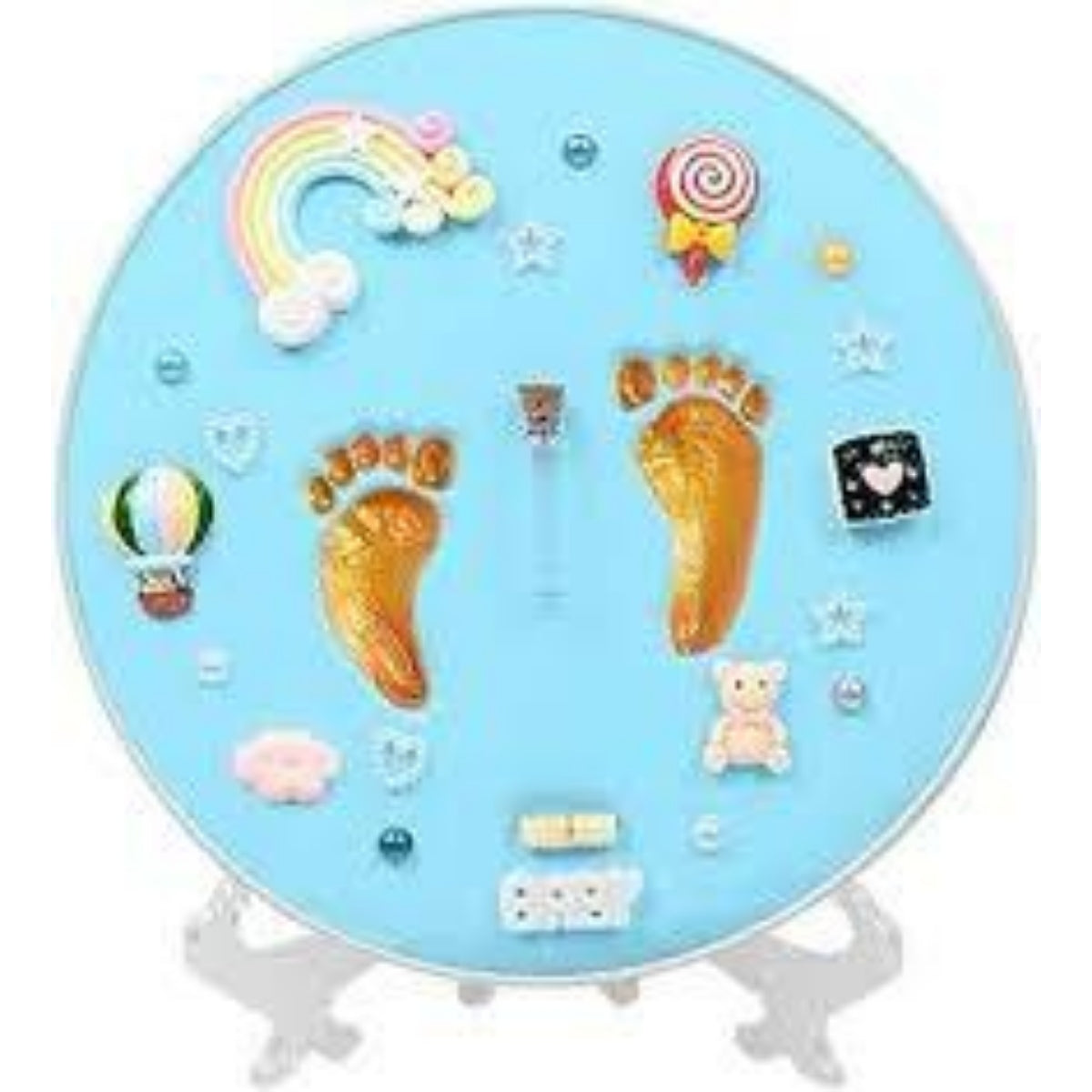 طقم بصمة يد وقدم الطفل – Baby Hand & Foot Print Kit