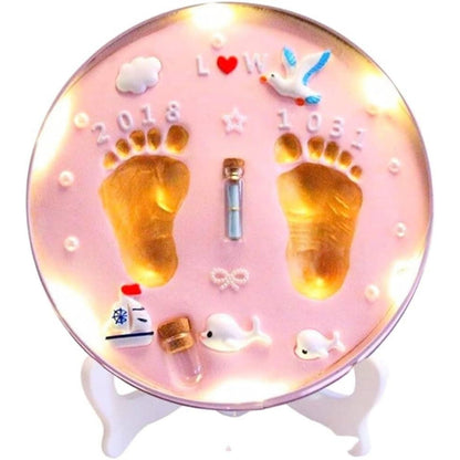 طقم بصمة يد وقدم الطفل – Baby Hand & Foot Print Kit