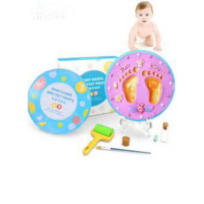 طقم بصمة يد وقدم الطفل – Baby Hand & Foot Print Kit